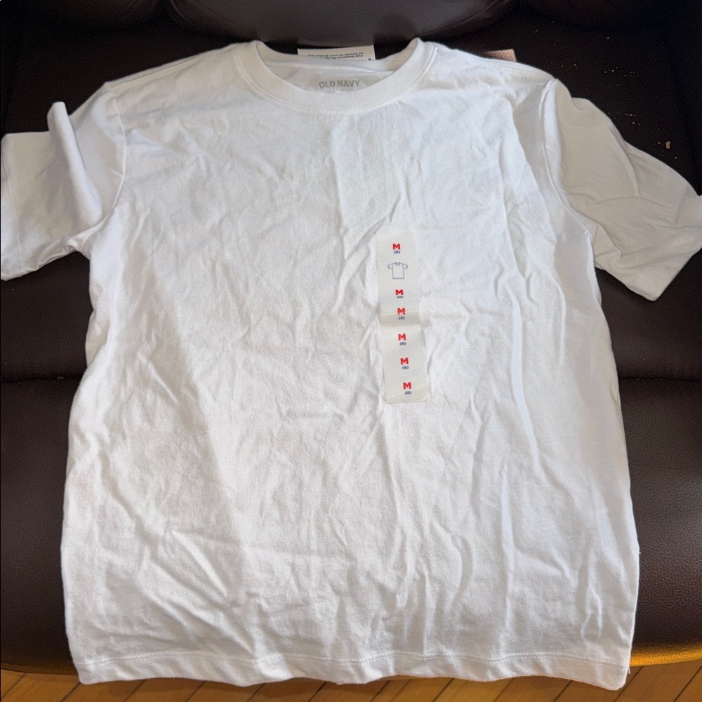 Old Navy Plain White T Shirt